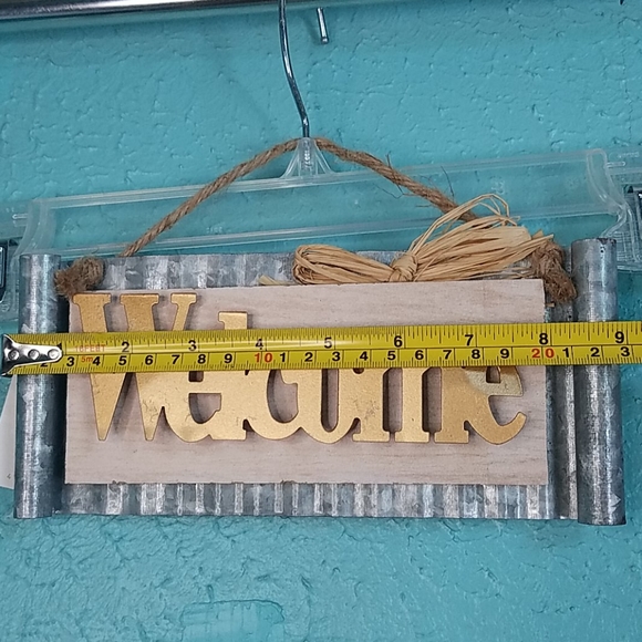 Welcome Home Art Decor Fall Autumn Wall Hanging Metal - Picture 3 of 5